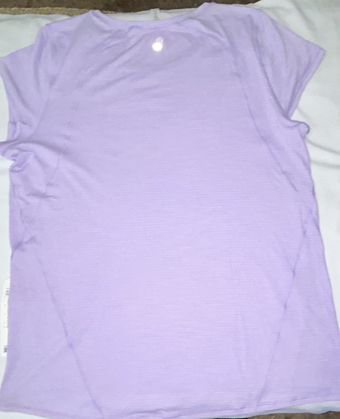 NWT💜LULULEMON💜SIZE 14💜ANOTHER MILE SHORT SLEEVE TEE💜HSHE/PURPLE💜RETAIL $72