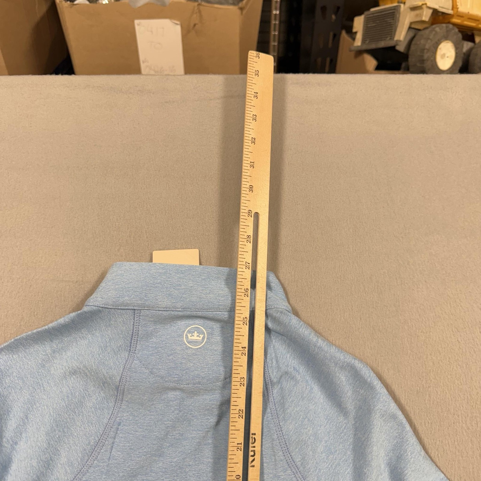 Peter Millar Pullover Womens Small Blue 1/4 Zip UPF 50 Sun Protection Top
