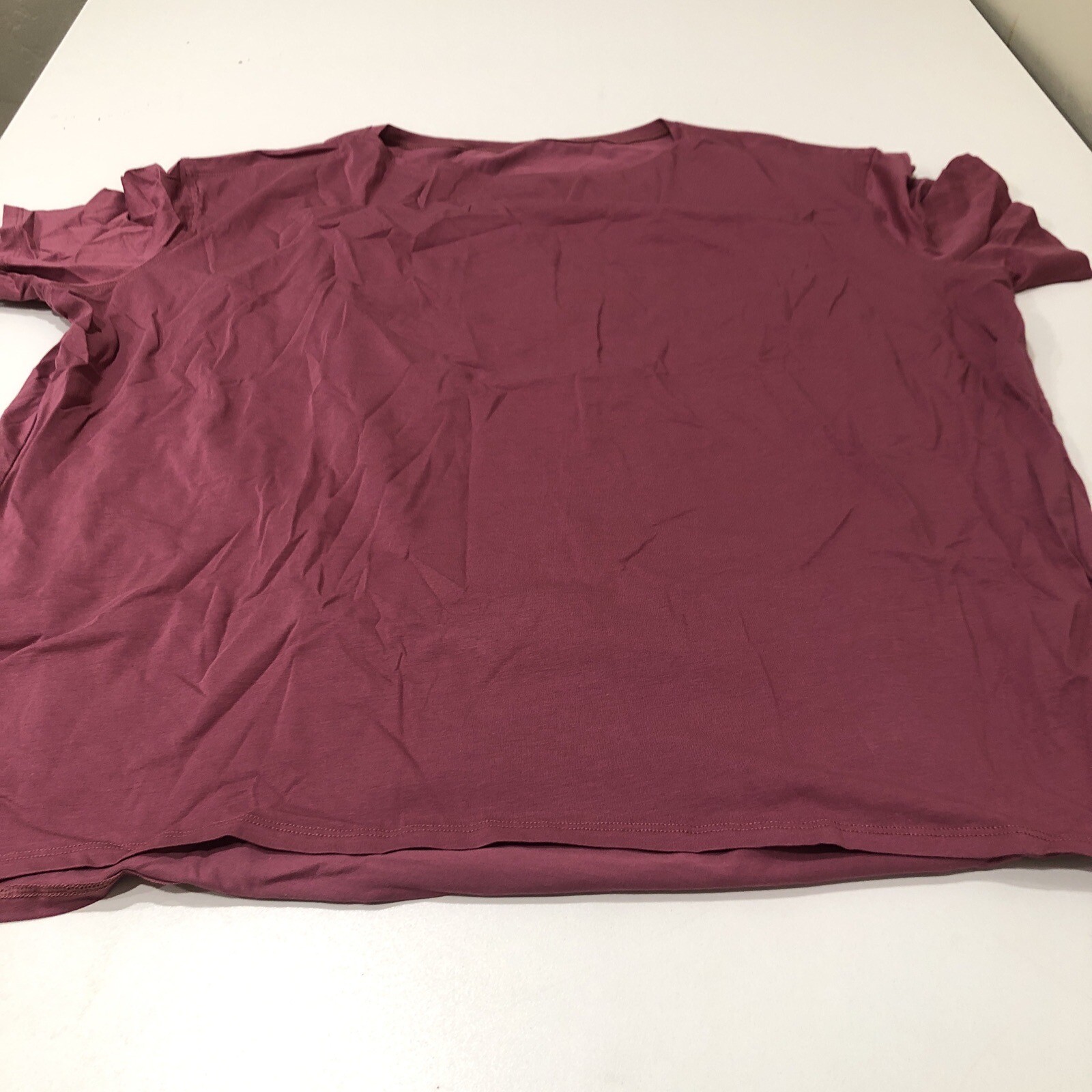 CRZ YOGA Women’s Pima Cotton Short Sleeve Workout Shirt Pink Size L