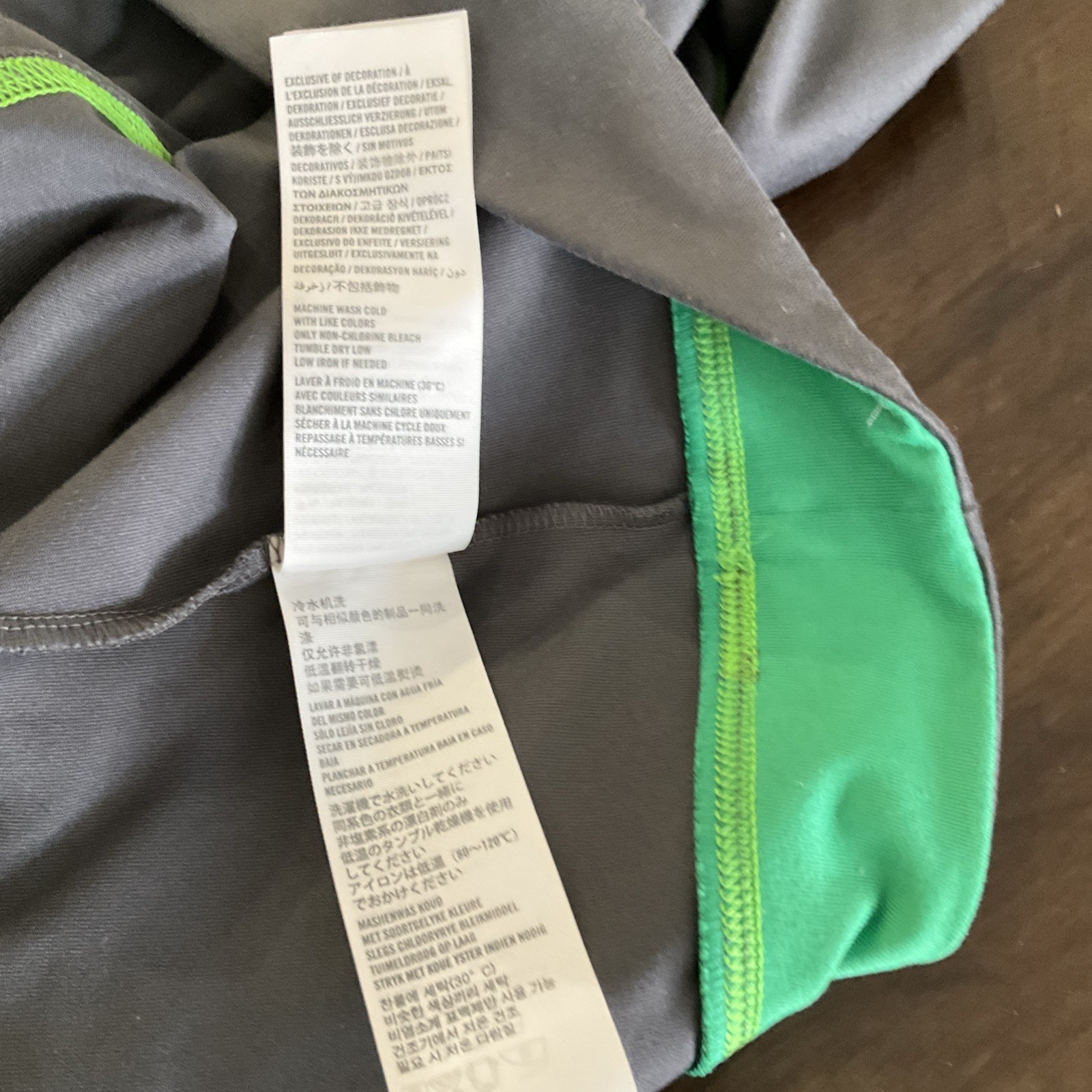 Hollister grey green tracksuit top size M (Medium)