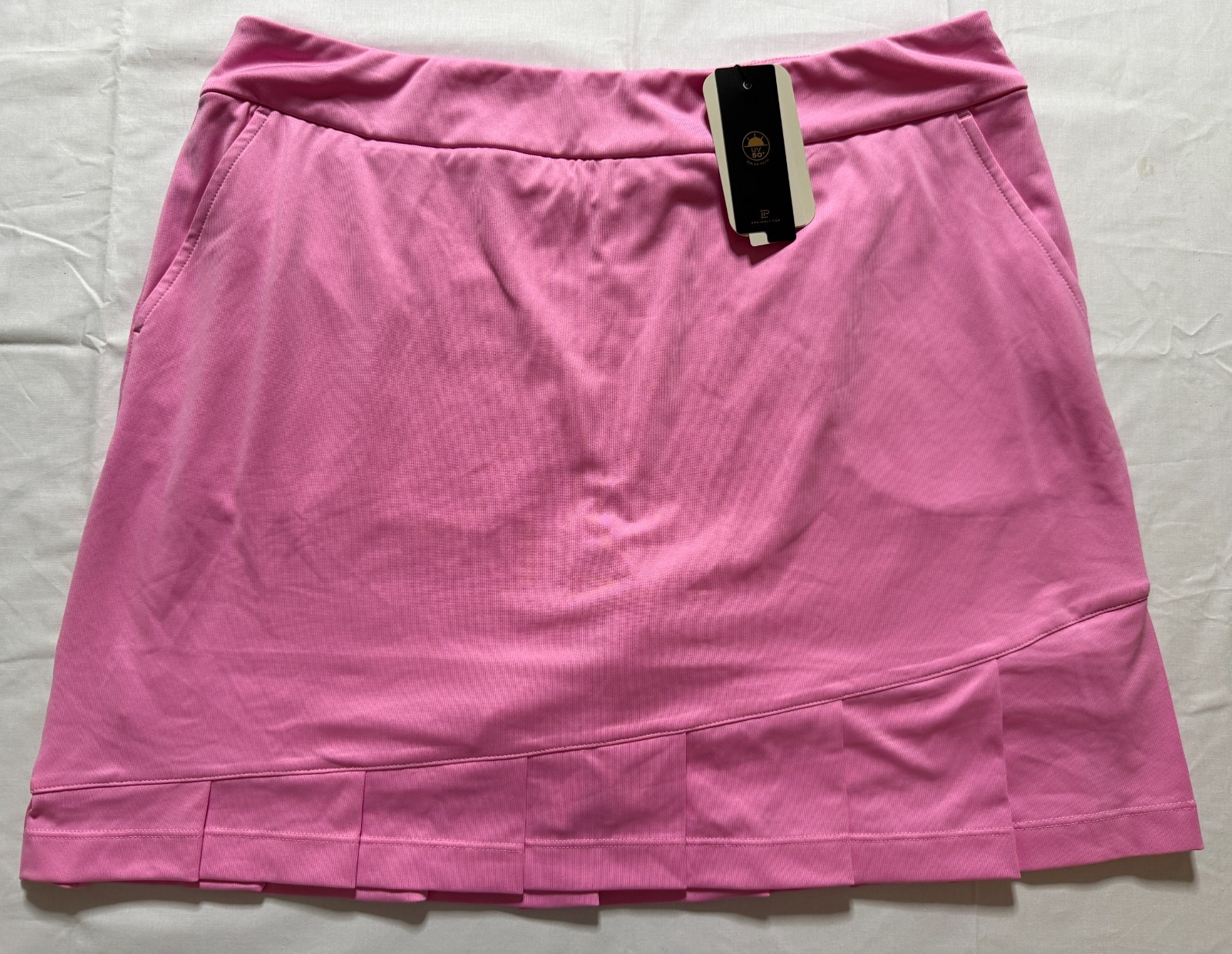 NWT WOMEN’S EP NEW YORK GOLF SKIRT/SKORT – SIZE: LARGE – PINK (M5.3)