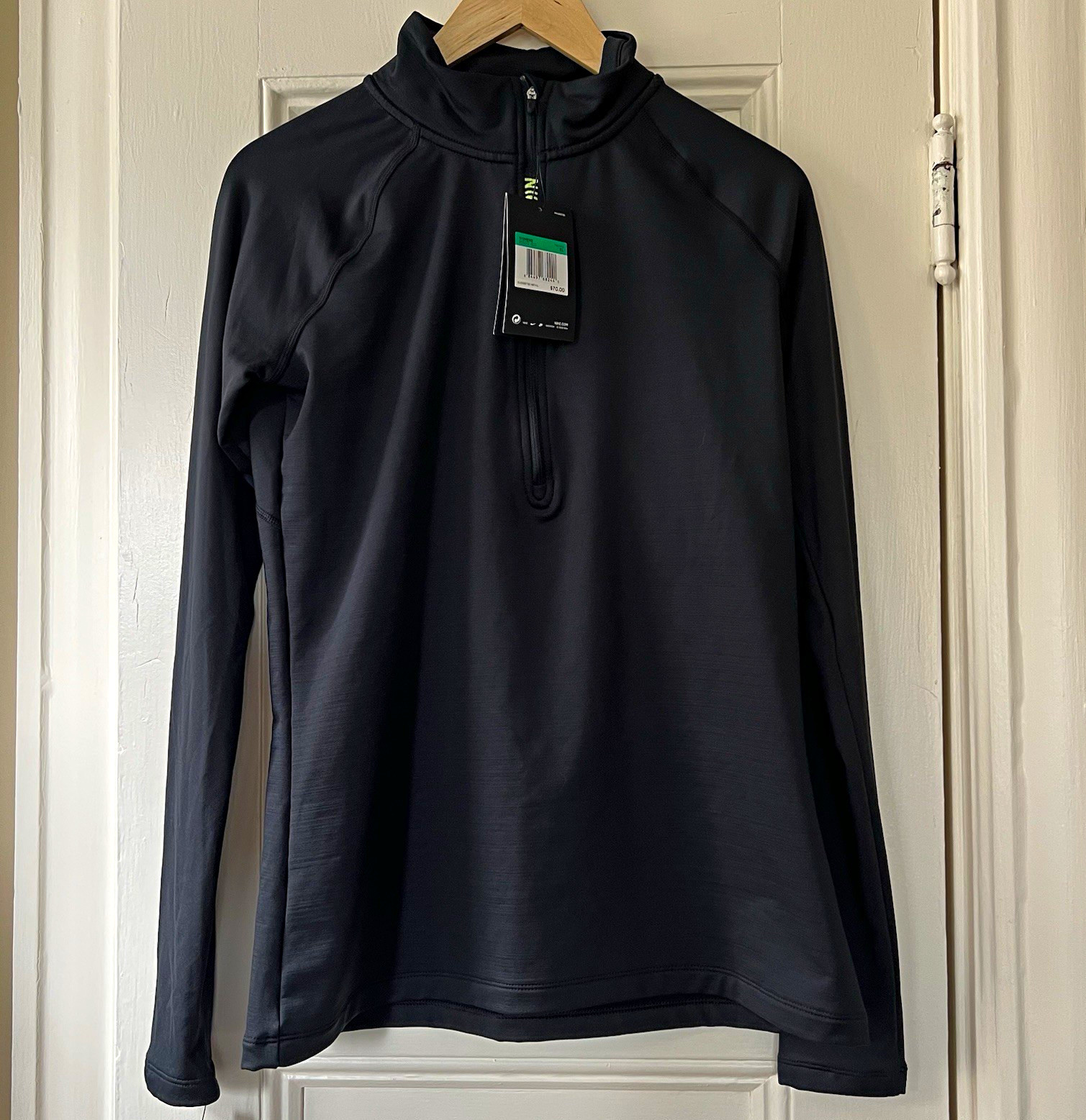 Nike Dri-FIT Nike Training Women’s Black Half Zip Mock Neck Pullover XL