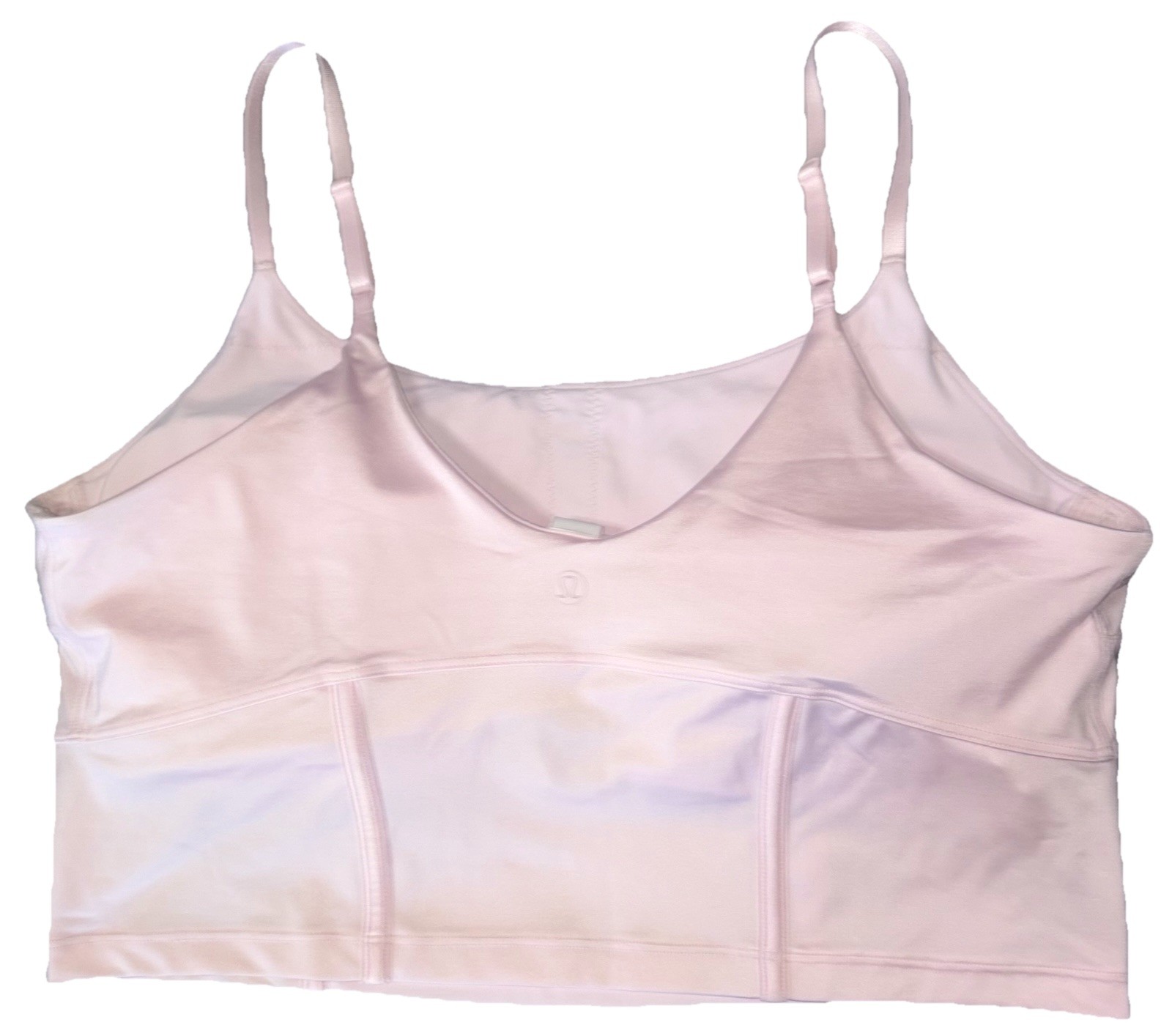 NWT💖LULULEMON💖SIZE 12💖ALIGN TANK C/D*SATIN💖ADJUSTS💖AUTHENTIC💖BLISSFUL PINK
