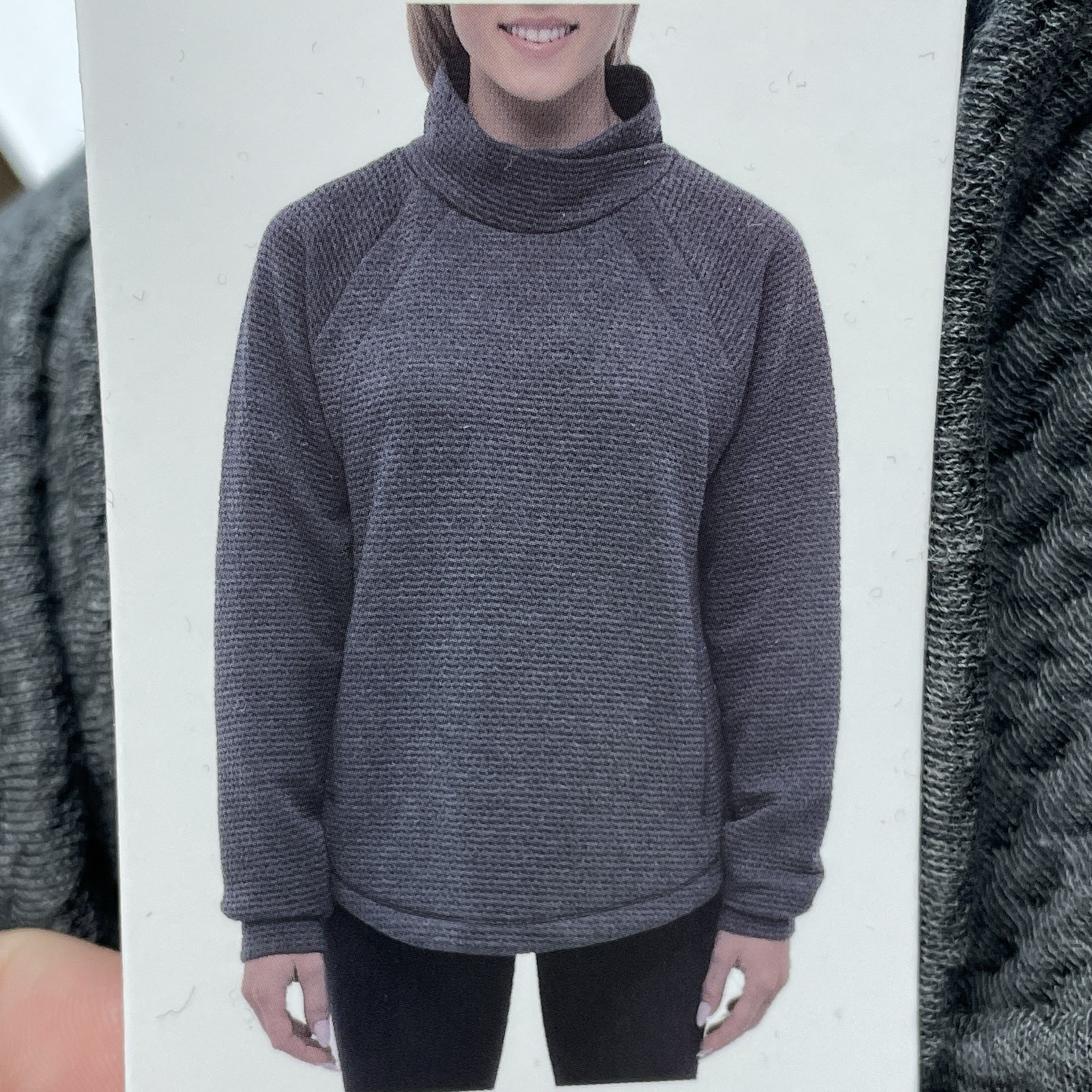 Bench Women’s S Pullover Dark Gray Recycled Polyester d1240