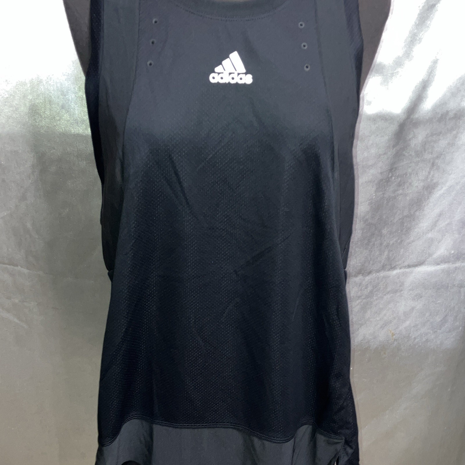 adidas HEAT.RDY Breathable Lightweight Training Tank Top Black XL Women