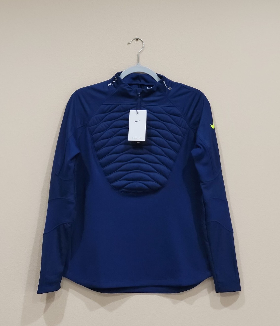 Nike Womens Therma-FIT Strike Winter Warrior Padded Drill Top DD0694-492 Size M