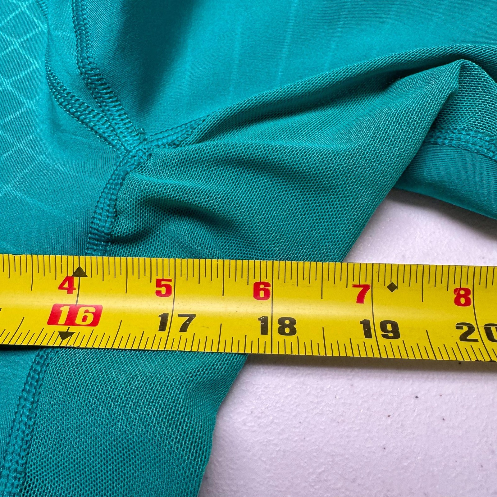 Nike Pro Hyperwarm Pullover Womens Large Green 1/4 Zip Thermal Shirt Running