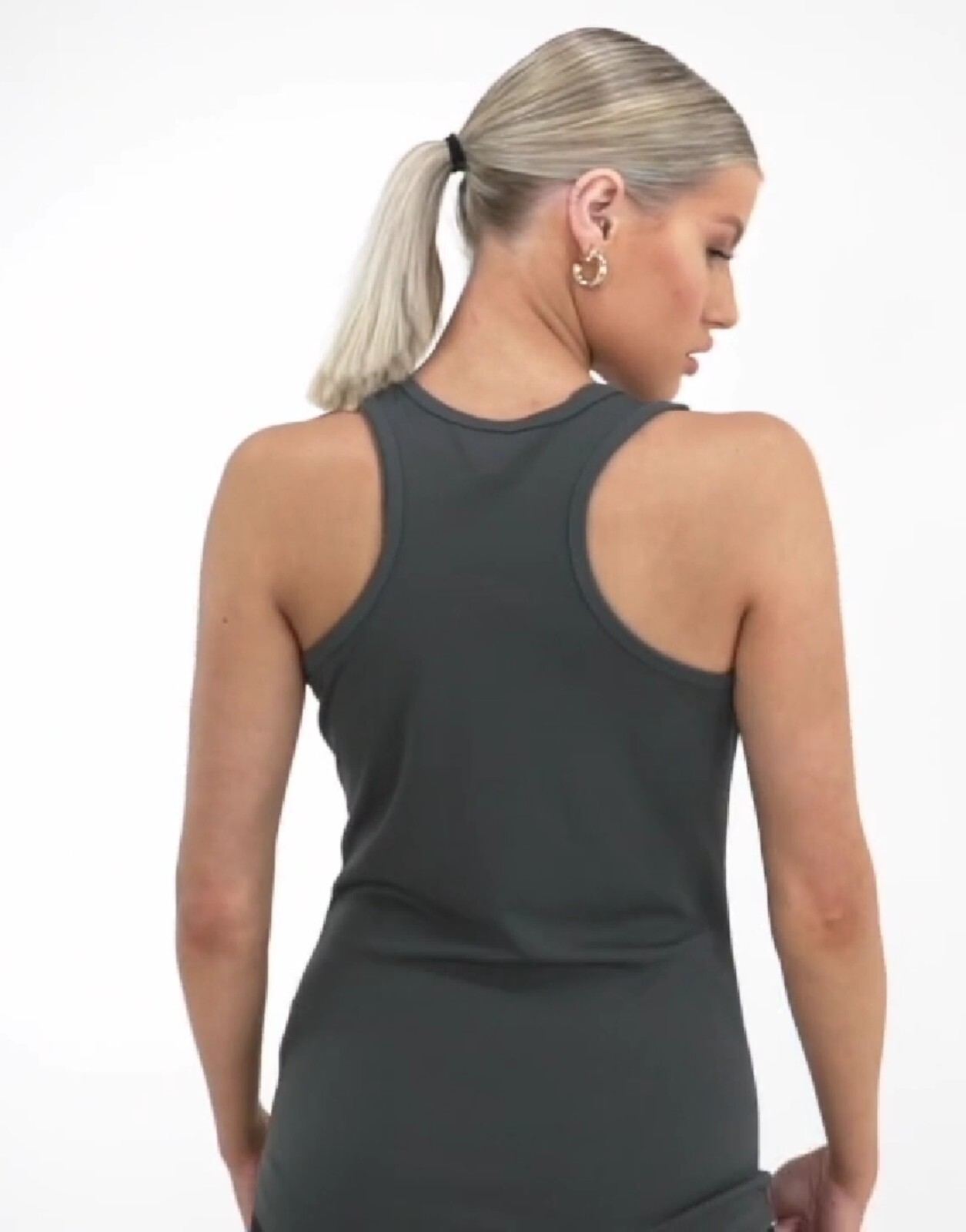 Ladies Racer Back Vest Cool Quick Dry Wicking Casual Summer Yoga Gym Running Top