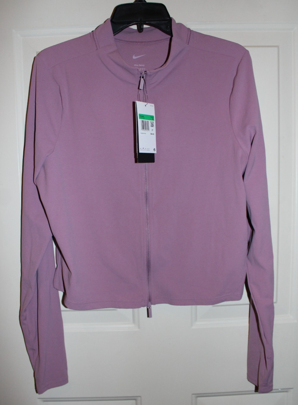 NWT Nike Zenvy Dri-FIT Full-Zip Women’s XL Long Sleeve Crop Top Shirt