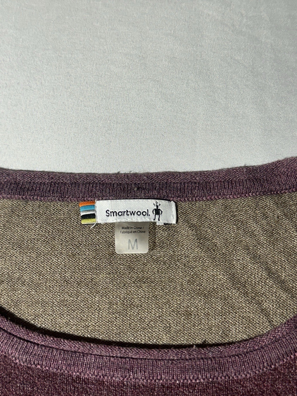 Smartwool Shadow Pine Colorblock Sweater Women’s Size Medium 2022 Wool Blend