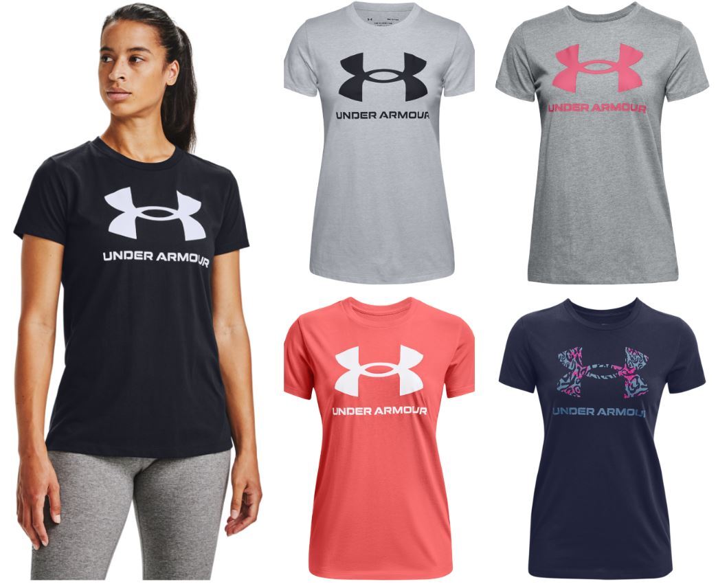 Under Armour 1356305 Women’s UA Sportstyle Graphic Short Sleeve T-Shirt Tee