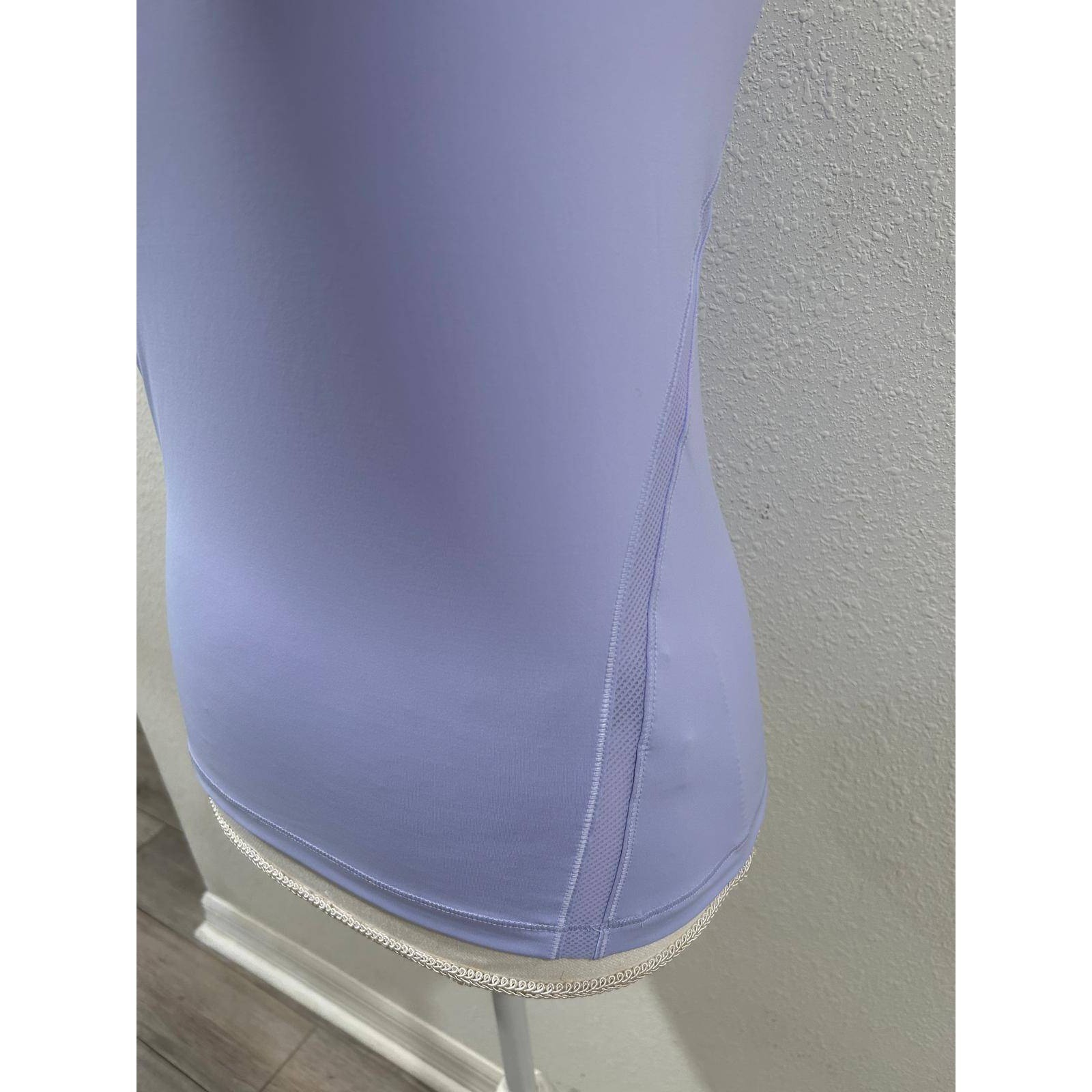 Adidas Training Essentials Slim Tank Top Violet Womens XS Performance Breathable