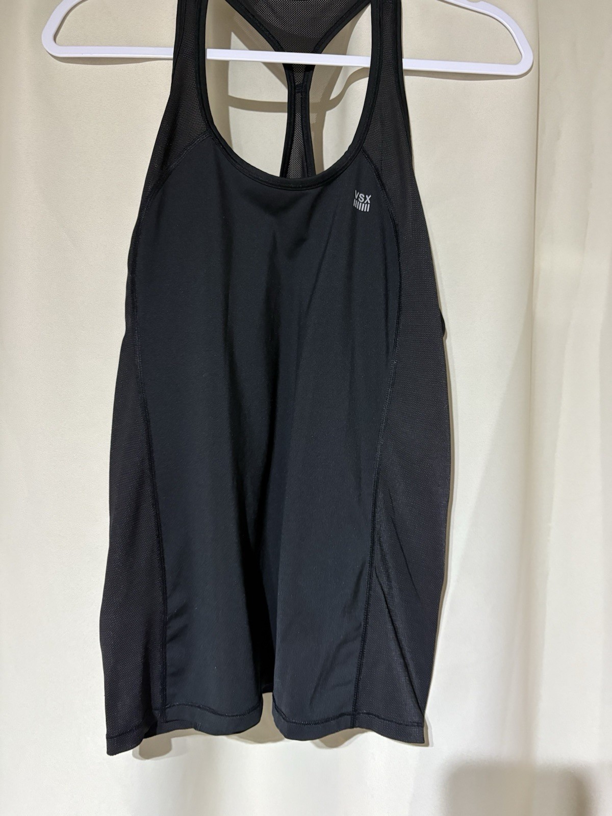 VSX Sport Victoria’s Secret Tank Top Black Size Medium Gym