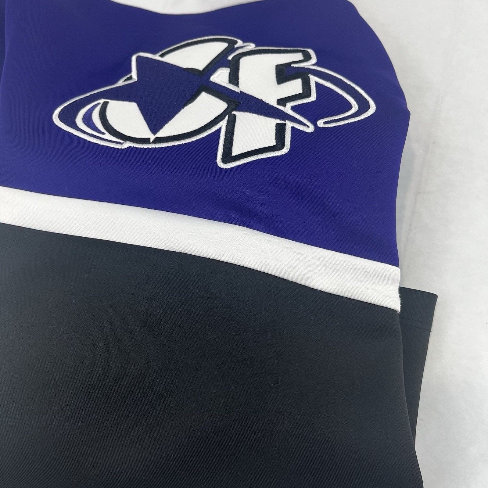 Champion Force Athletics CFA Cheer Uniform Top Division 3 D3 Purple Adult Small