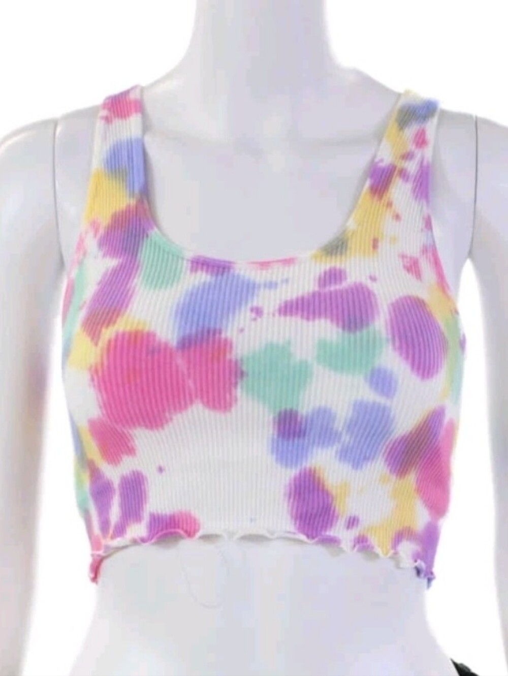 NWT Spiritual Gangster Size XS/S Moonbeam Amor Crop Tank