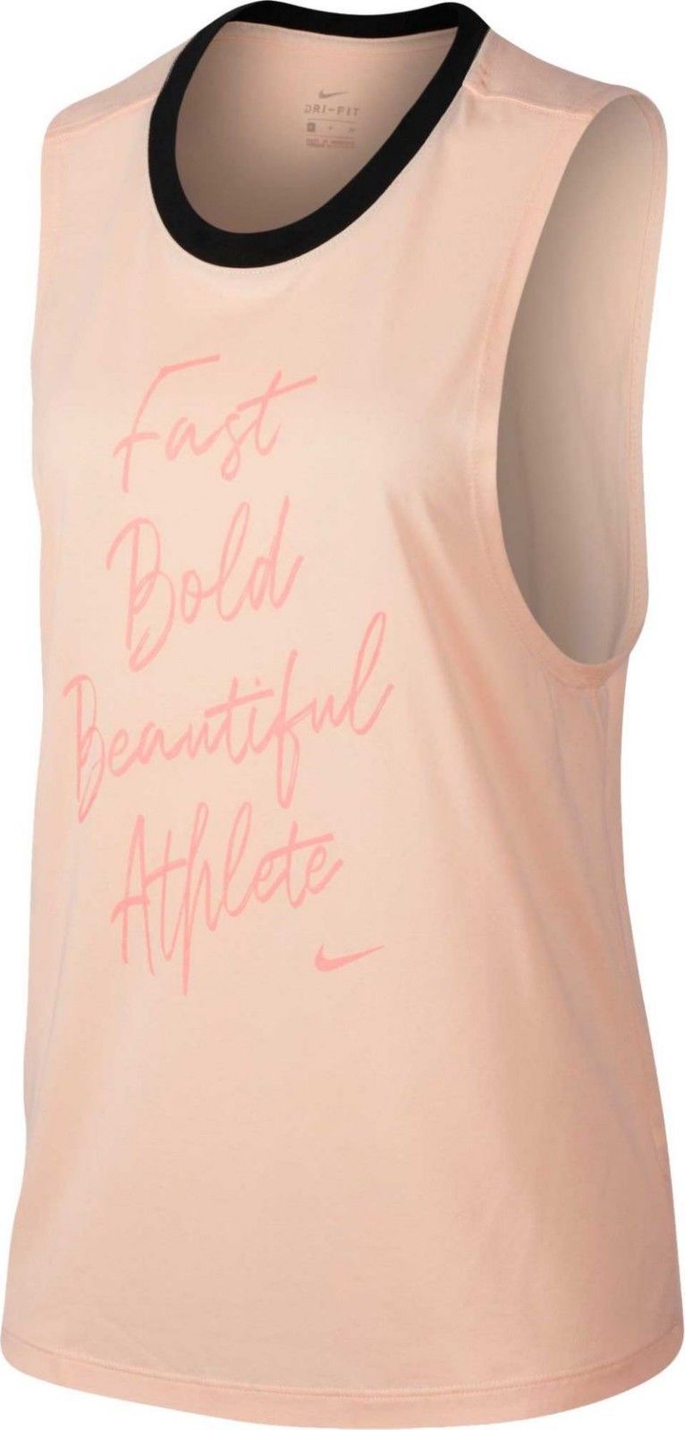 Nike Women’s Dry Legend Muscle Tank Crimson Tint AO8726-814 NWT