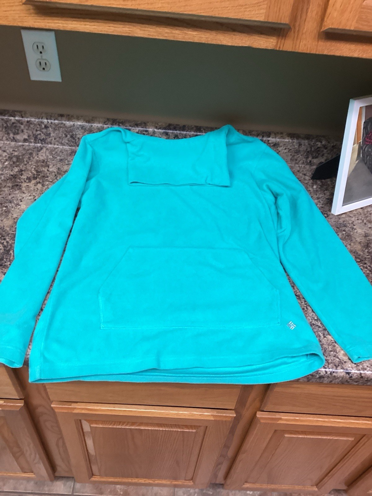 Columbia Women’s Fleece Activewear Turtleneck Shirt Size XL