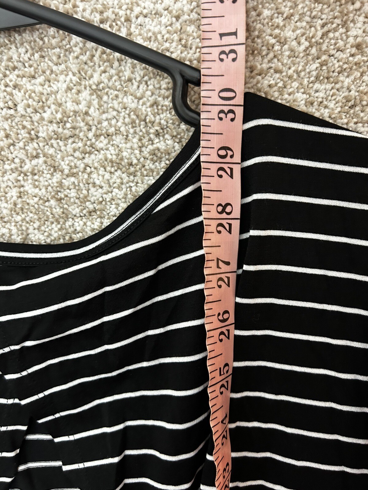 Old Navy Active Go Dry Open Back Striped Tank Top Size Large Tall