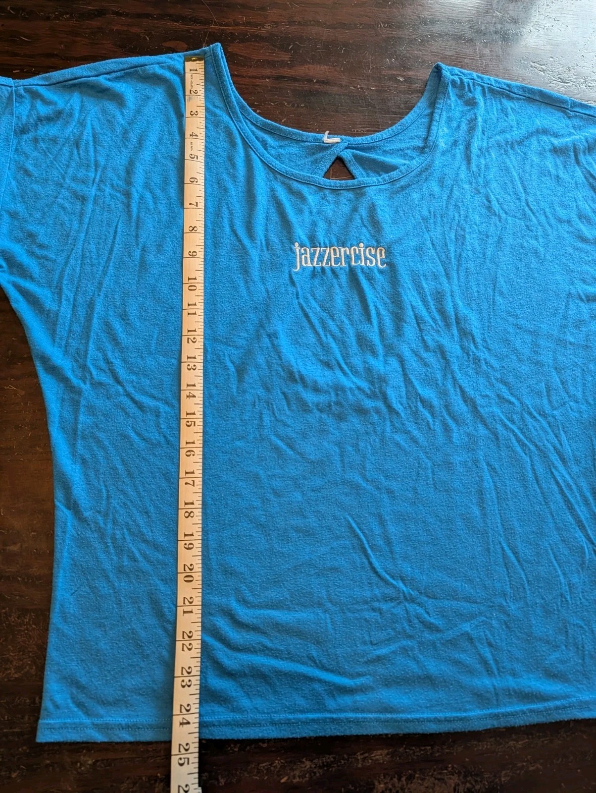 JAZZERCISE Pullover Top Size M *EUC* Made In the USA
