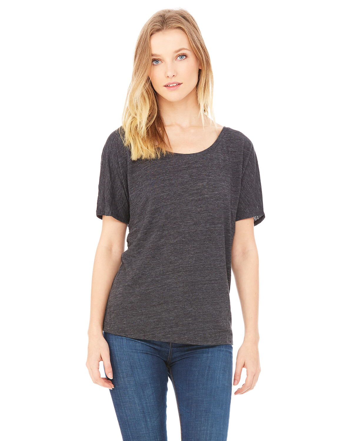 Bella + Canvas Ladies Slouchy T-Shirt 8816 65% Polyester 35% Viscose S-3XL Tee