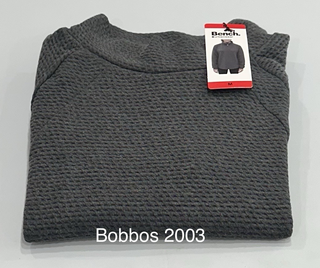 Bench Women’s Funnel Neck With Pockets Pullover Top, Dark Gray, Size M