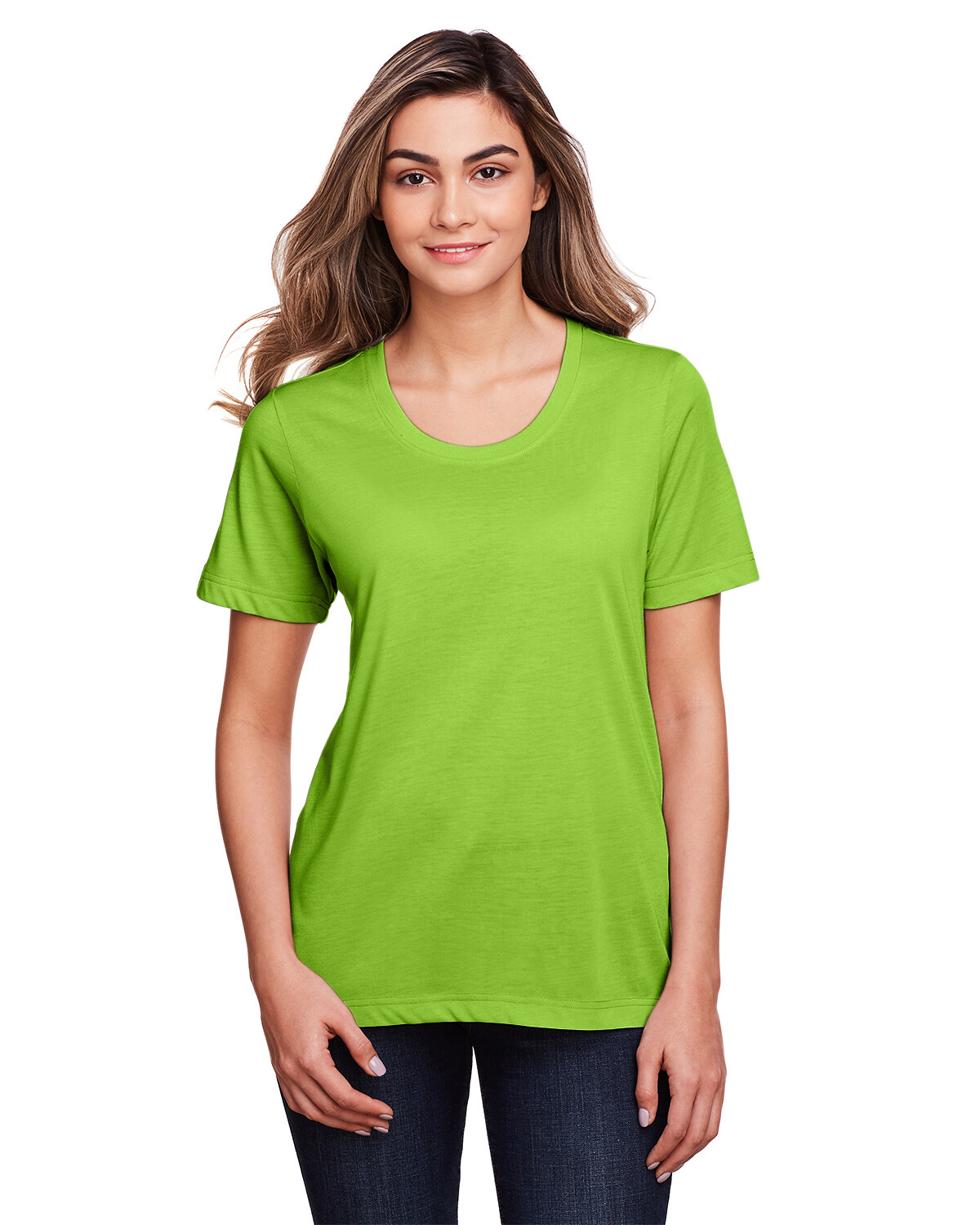 Ash City – Core 365 Ladies’ Fusion ChromaSoft? Performance T-Shirt CE111W