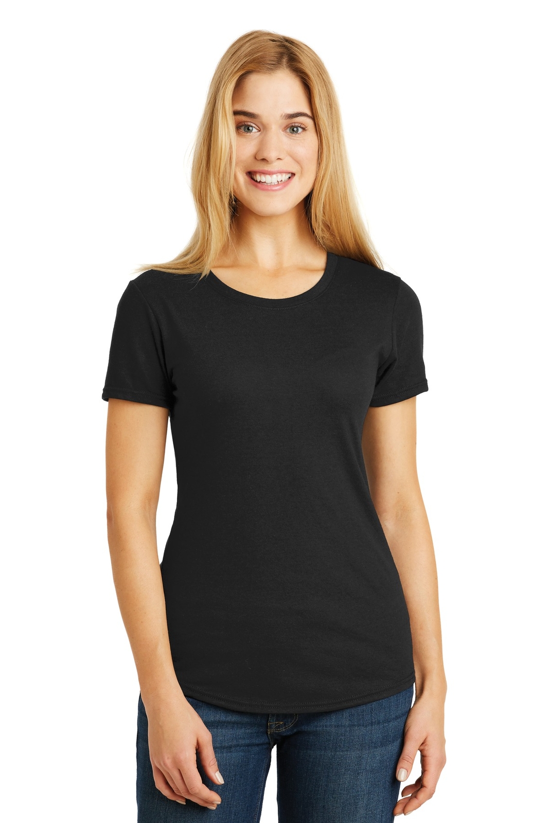 Gildan 6750L Womens Short Sleeve Softstyle Tri Blend Crew Neck Stylish T-Shirt