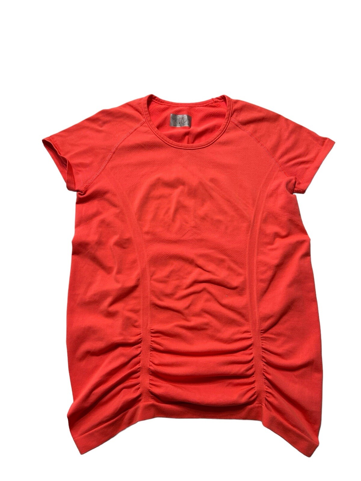 Athleta Fastest Track Tee Athletic Workout T-shirt Women’s Size Medium MD Coral