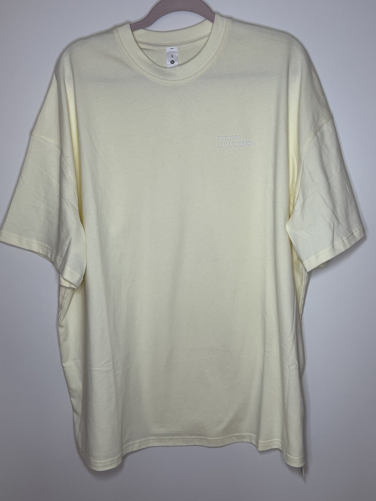 NWT Size XL Lululemon Brushed Heavyweight Cotton Crewneck T Shirt SNDC Sundance