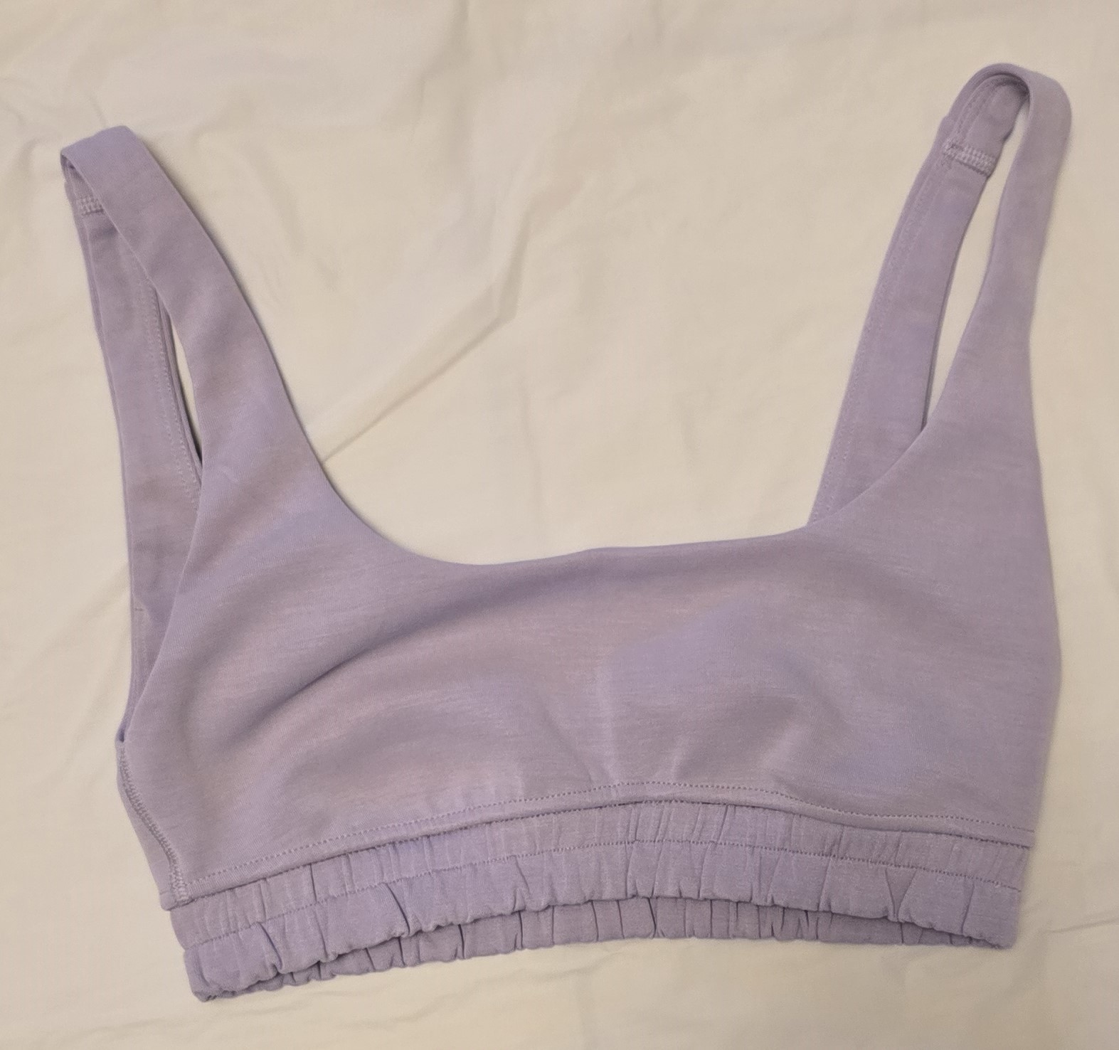 Lululemon Ribbed Knit Crop Top / Sports Bra – Size 4