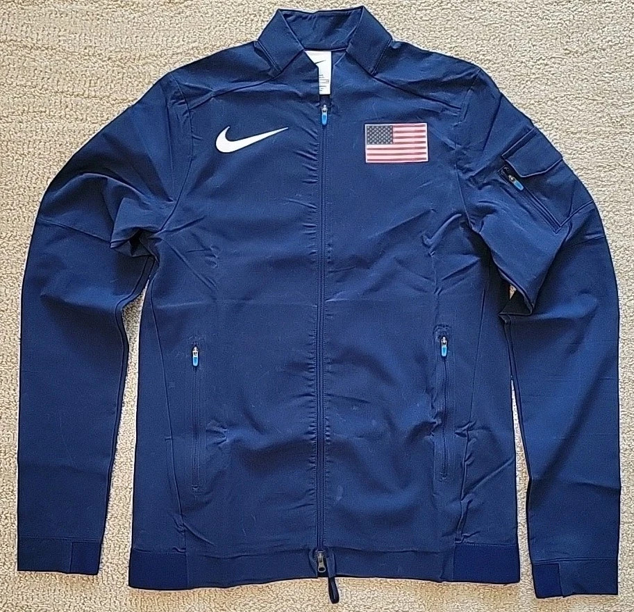 Nike Pro Elite Team USA 2023 “Navy” Woven Jacket AO8840-492 Women’s Size XS