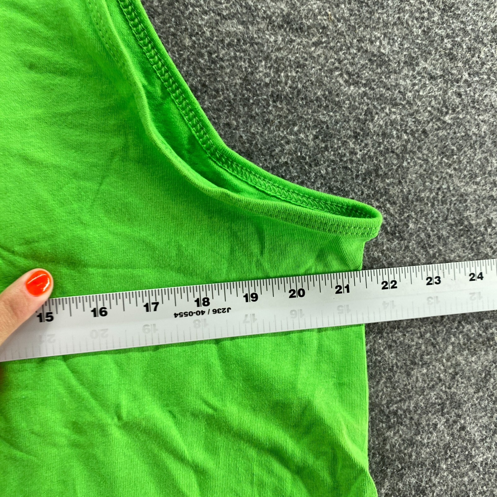 New Jerzees Activewear Tank Women M Green Sleeveless Heavyweight Cotton