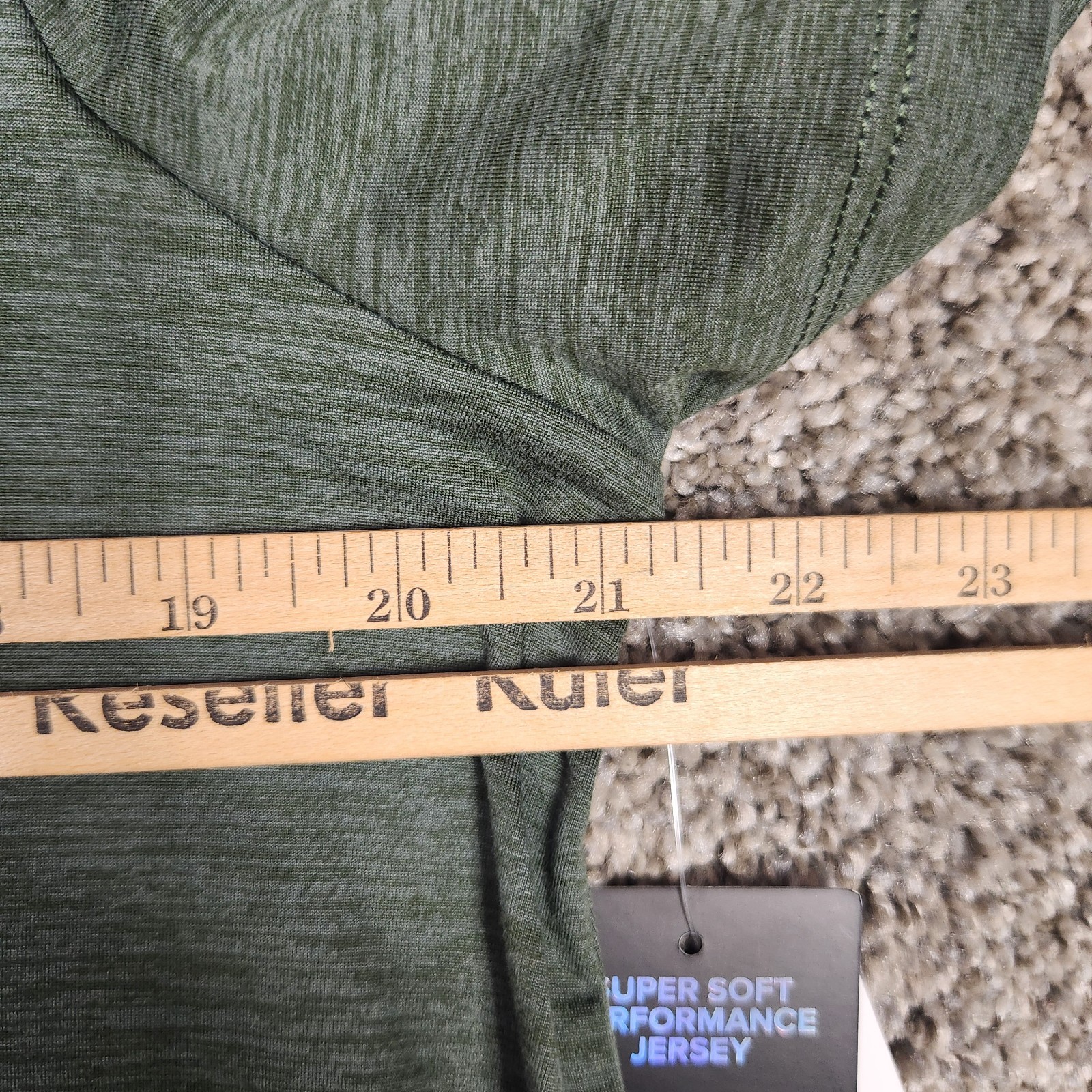 Torrid Active Super Soft Performance Tee T Shirt Sz 00 M/L 10 Green V Neck NWT