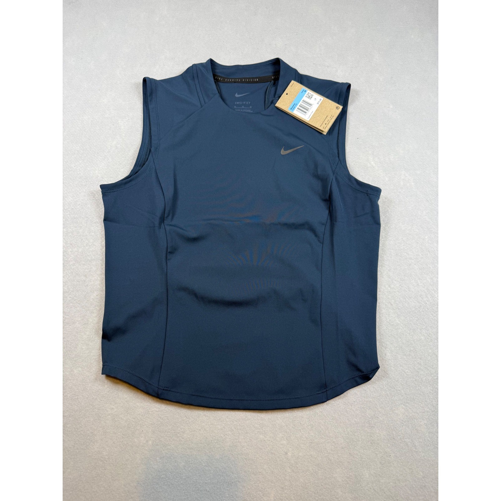 Nike Running Division Womens Dri-FIT Tank Top Blue FV6381-478 Medium NWT
