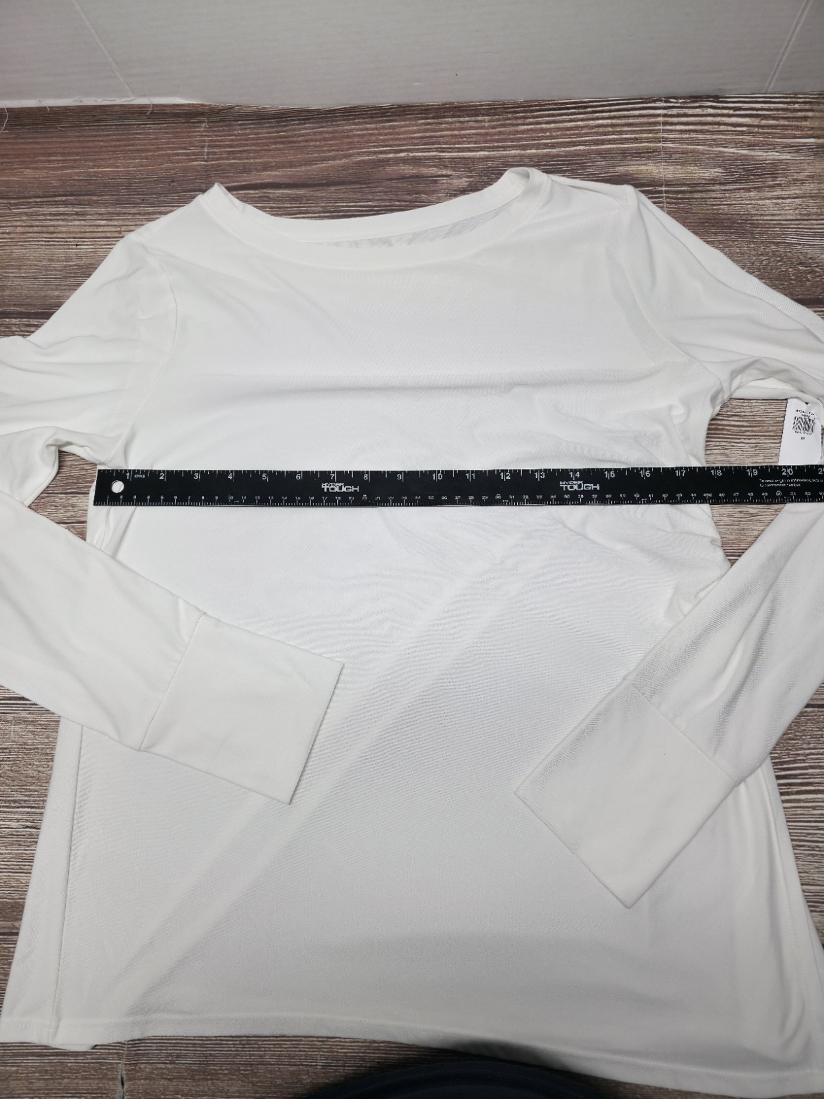 NEW Old Navy Womens Size Medium Solid White Active Go Dry Cloud 94 White Shirt