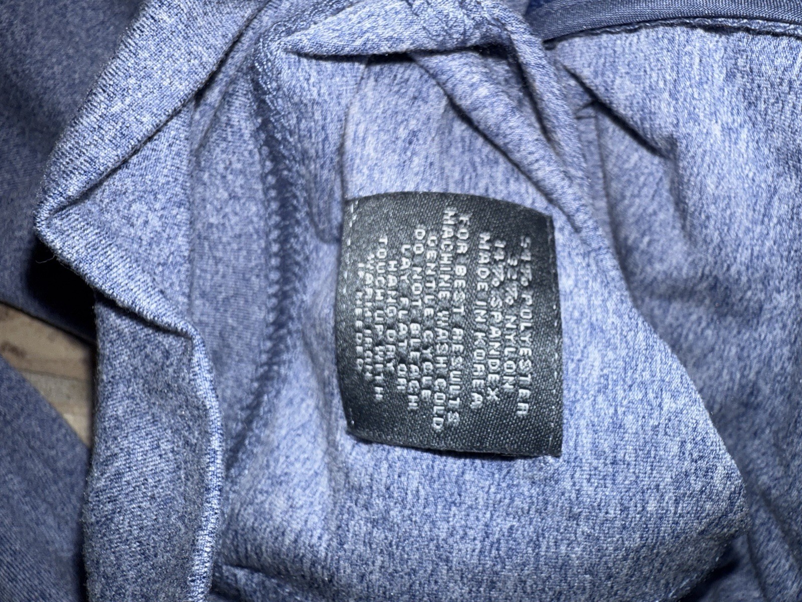 Turtleson Full Zip Up Size Medium Blue