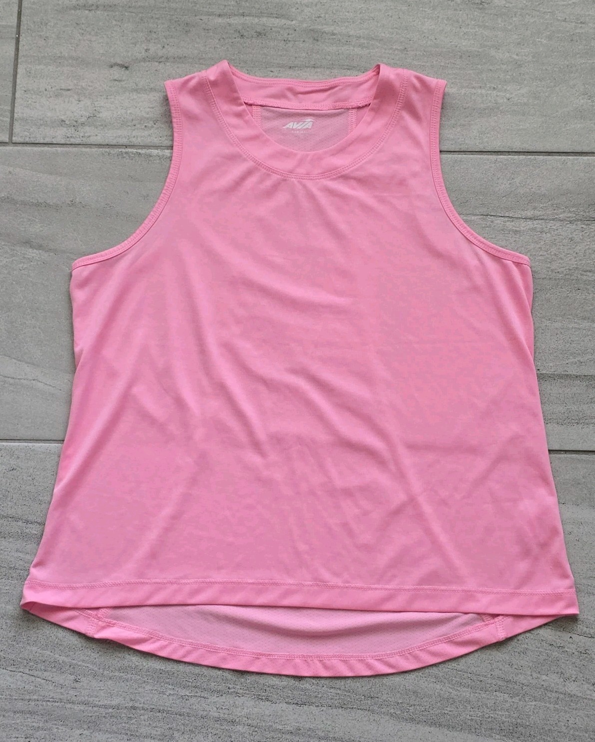 Avia Women’s S Pink Sleeveless Athletic Top Workout Tank Activewear