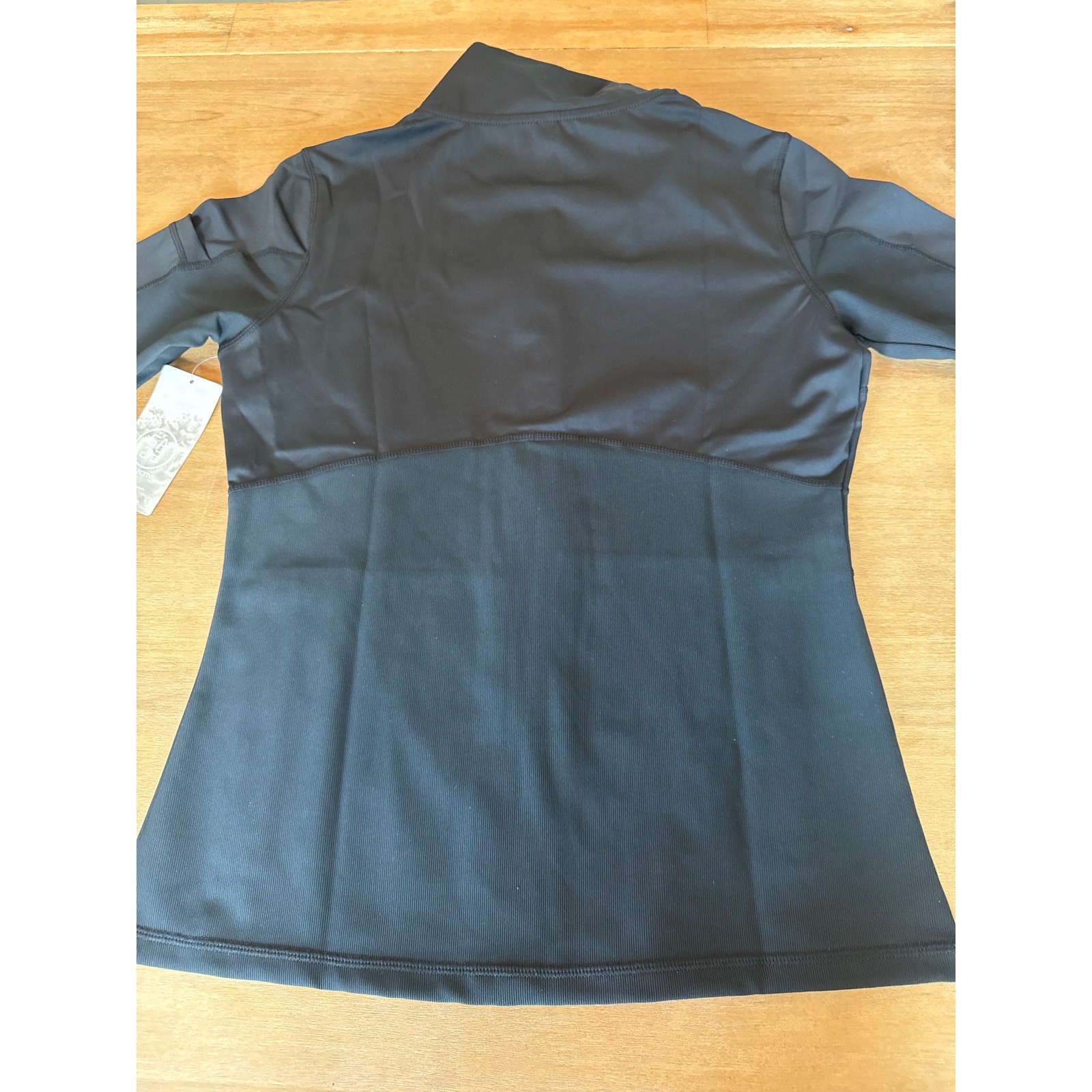 Sage Collective Dream swirl cropped athletic built in bra and Black Zip Jacket M