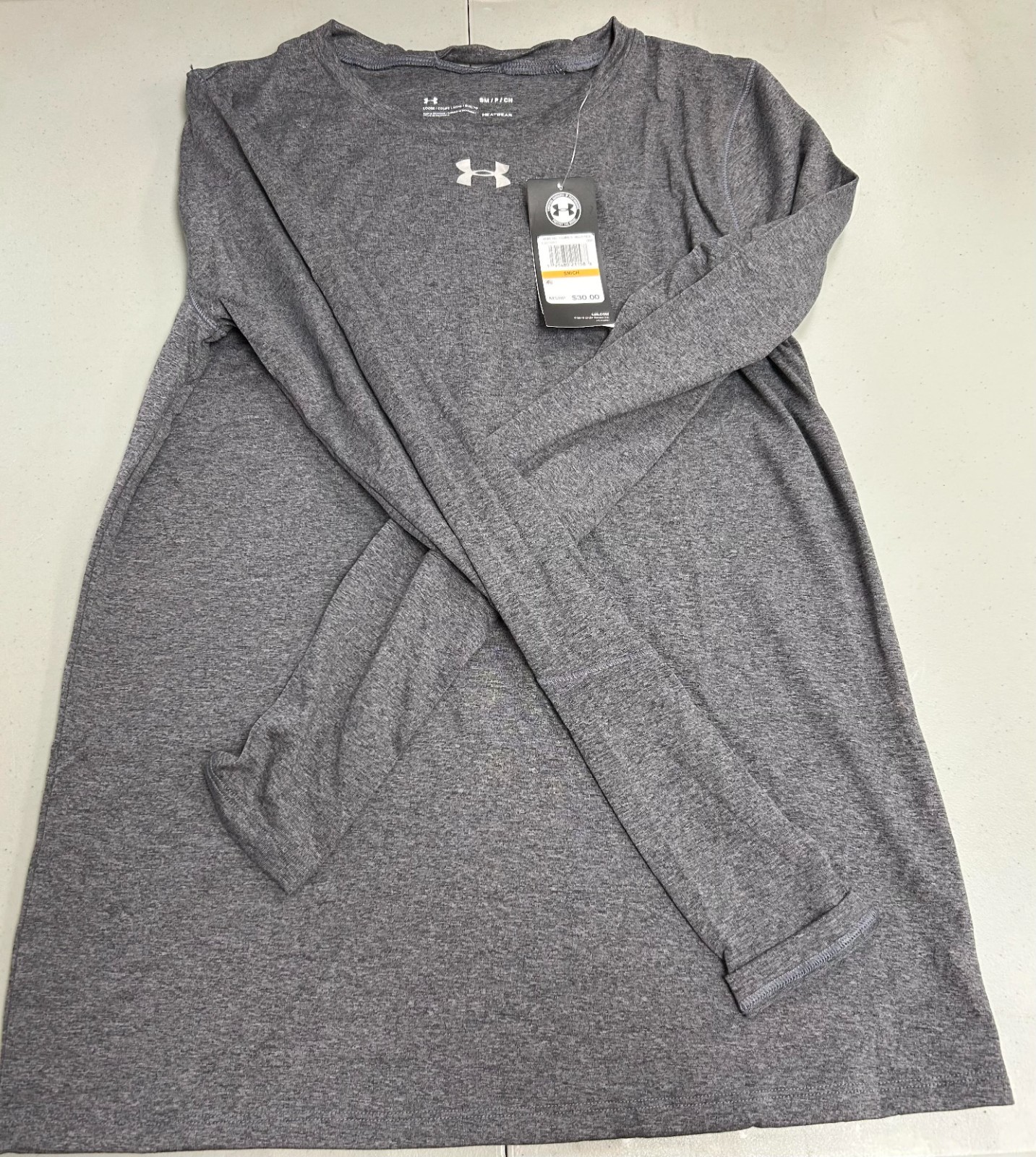 DISCONTINUED – Under Armour Womens Long Sleeve Locker Tee 1305681 Retail $30