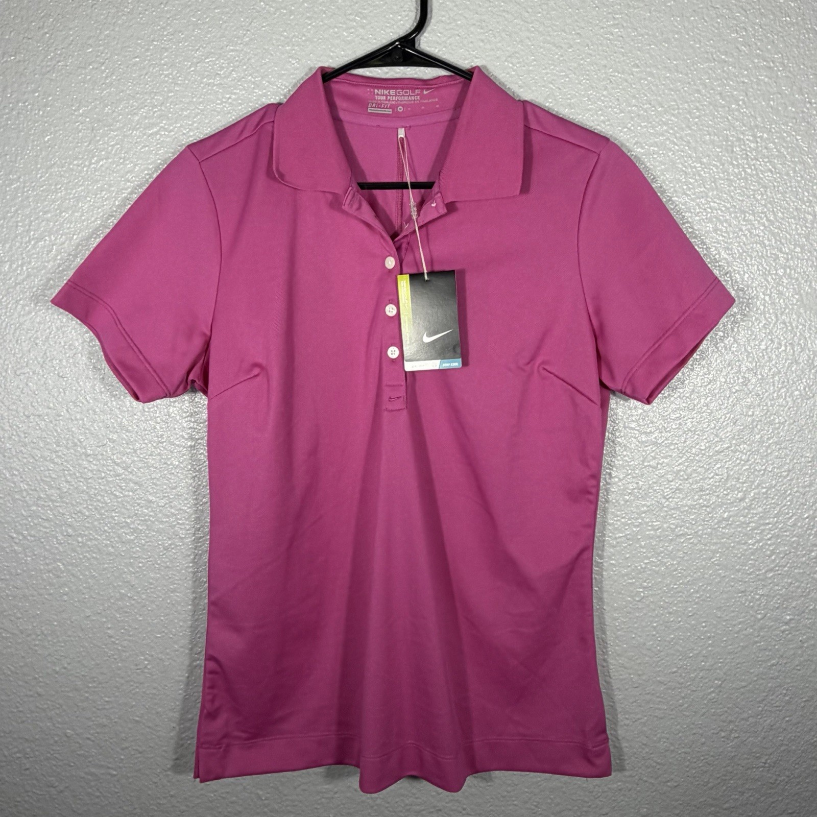 Women’s Nike Golf Tour Performance Dri Fit Polo Shirt Size Medium MSRP $50 NWT