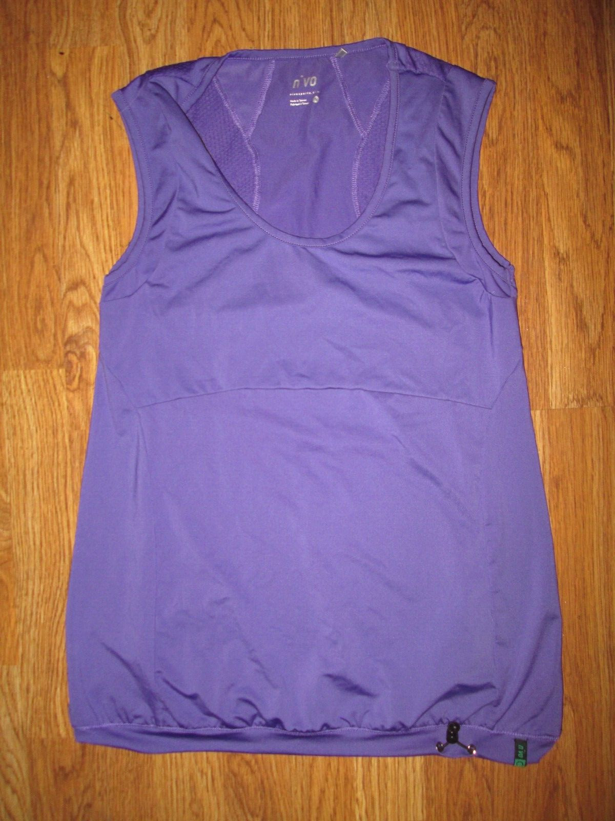Womens NIVO athletic sleeveless shirt sz S Sm