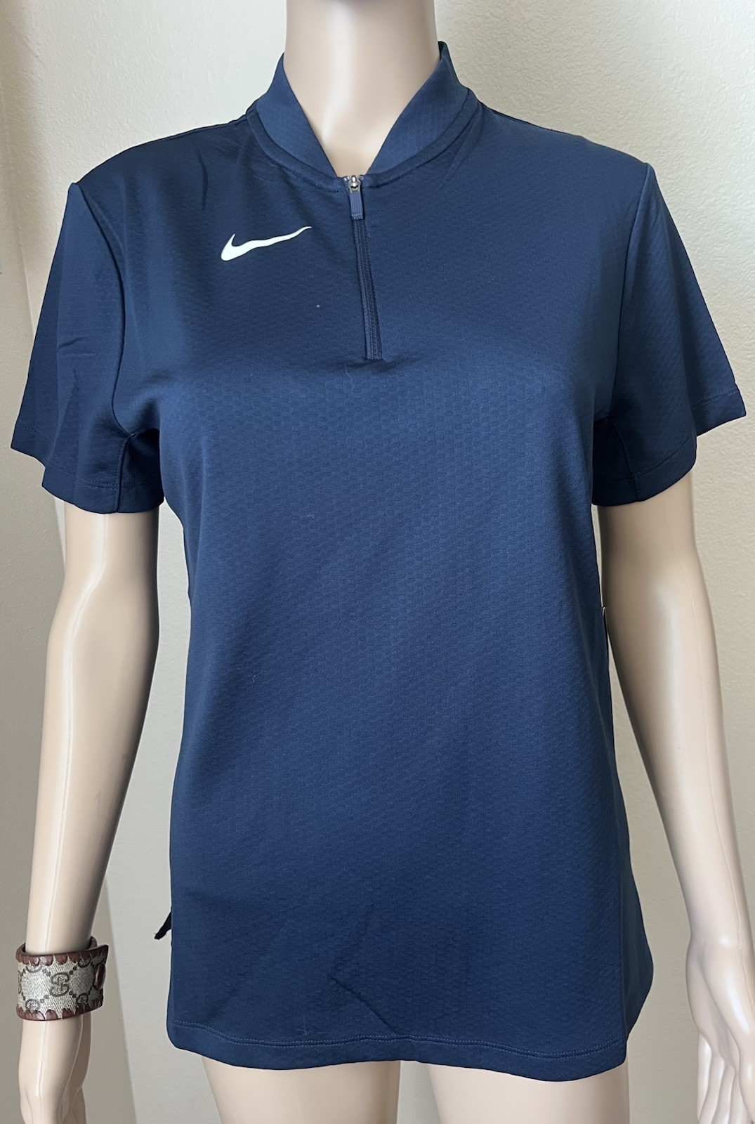 NWT Nike Women’s Dry Short Sleeve Blade Polo Golf Athleisure Short Sleeve sz M