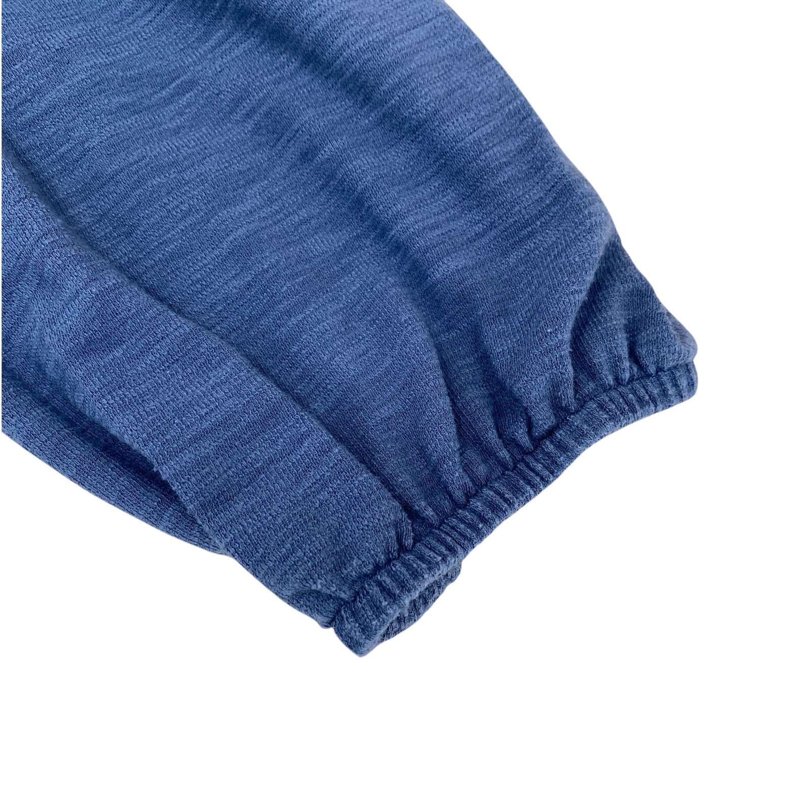 LC Lauren Conrad Womens Knit Tunic Top Size 2X Blue Long Sleeve Lace Shoulders