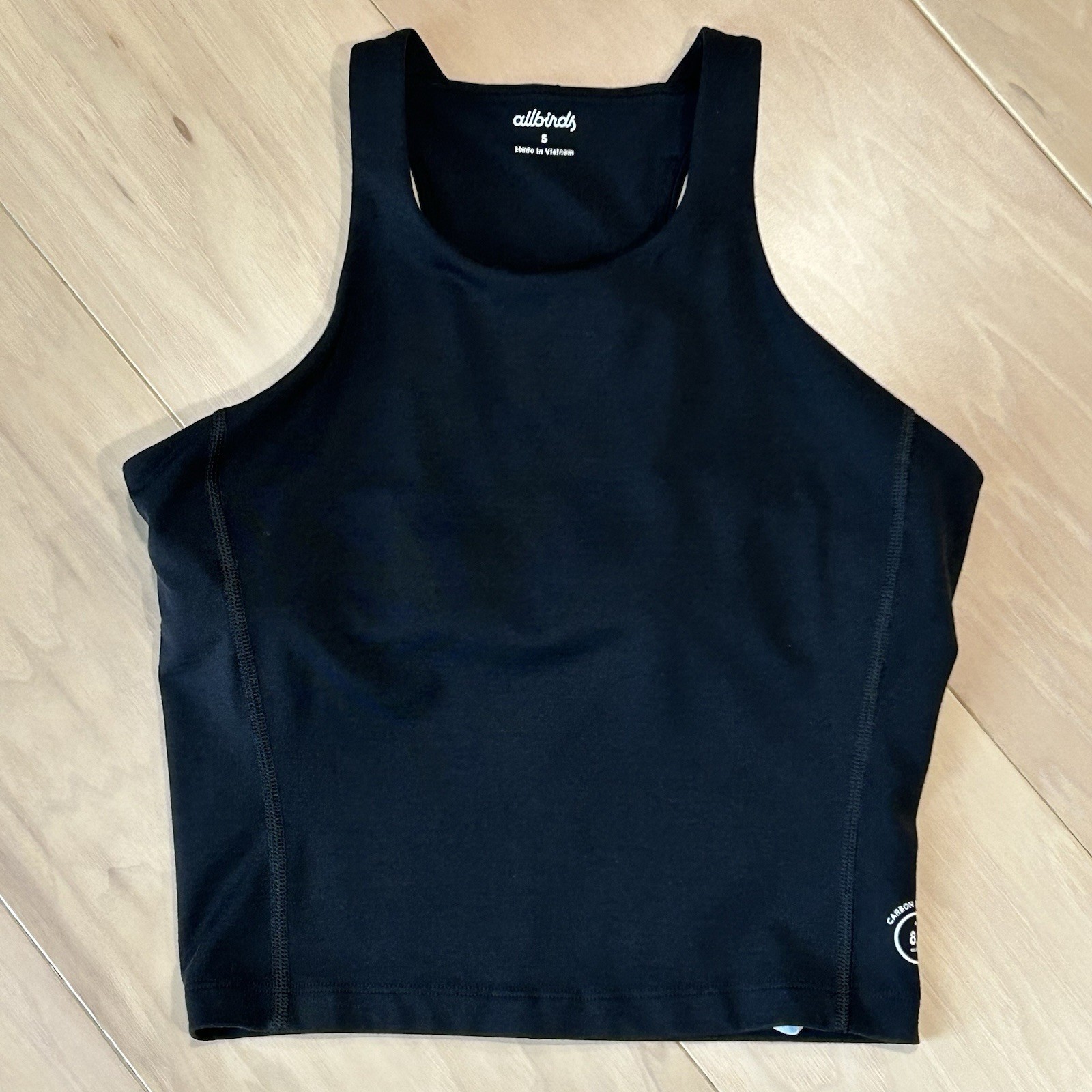 Allbirds Natural Form Run Tank Black Women’s Small