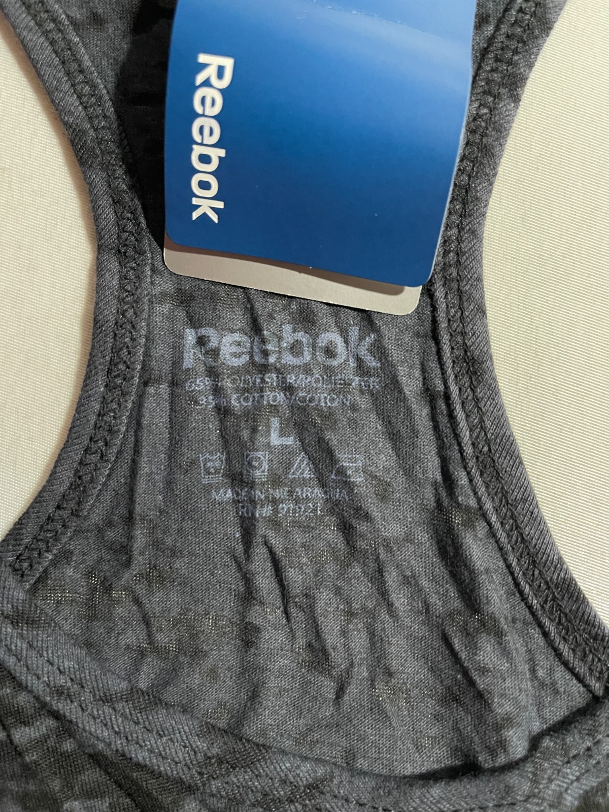 Reebok Women’s CrossFit Racerback Tank Top – Size Large NEW