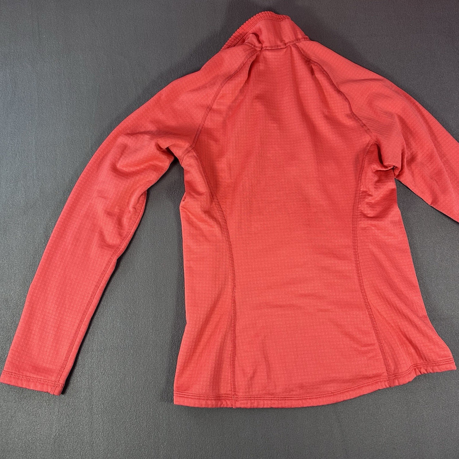Patagonia R1 Pullover Women’s Small Raspberry Polartec 1/4 Zip Jacket #RN51884
