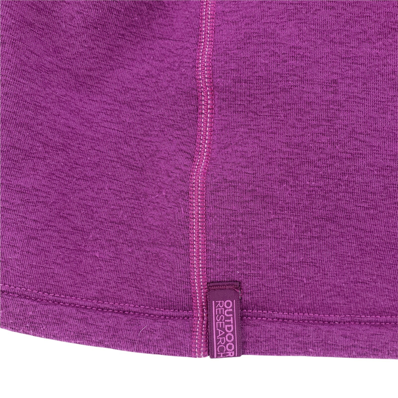 Outdoor Research Vanquish Pullover Quarter Zip Size Medium Softshell Purple