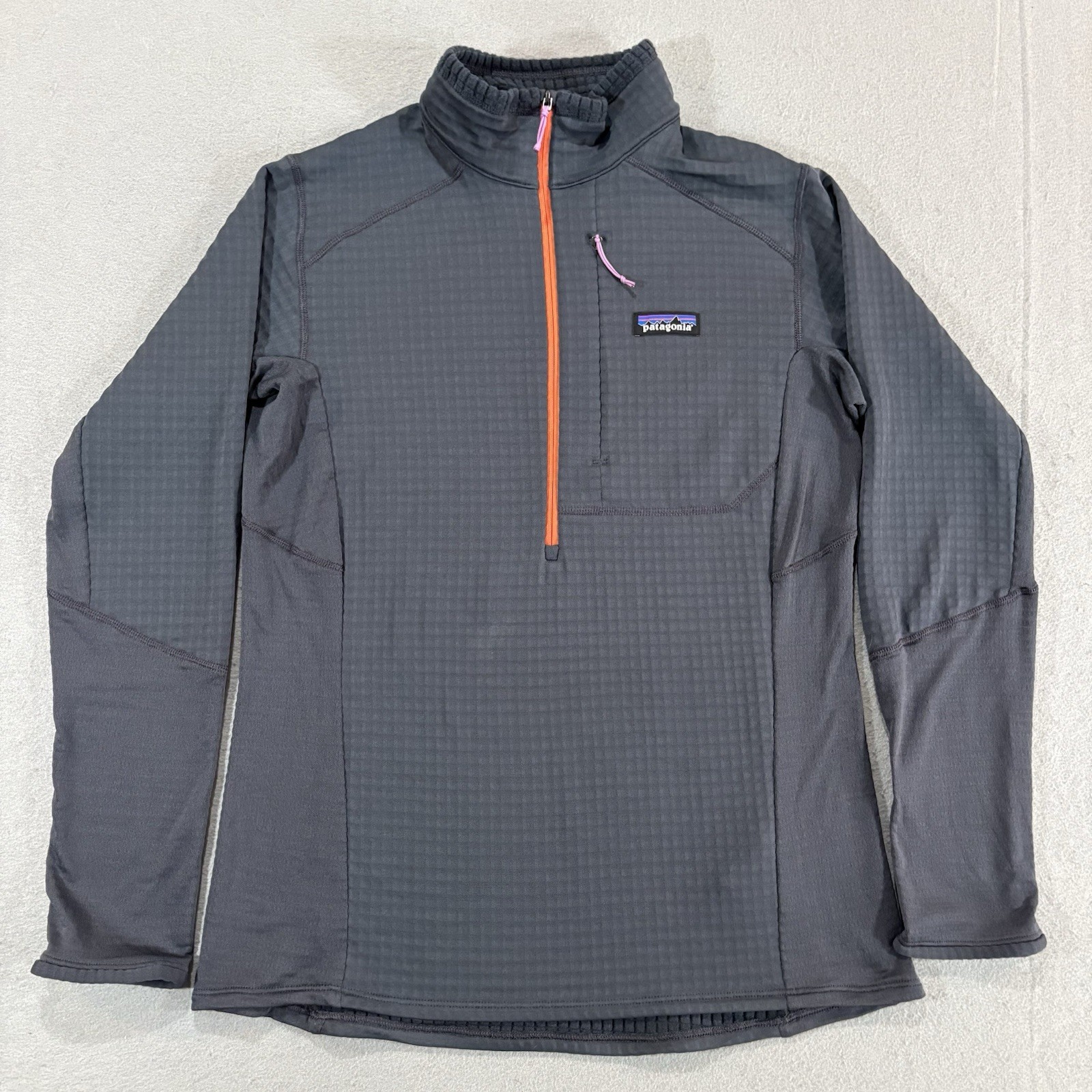 Patagonia R1 Pullover Women’s M Waffle Grid Fleece 1/4 Zip Polartec 40120