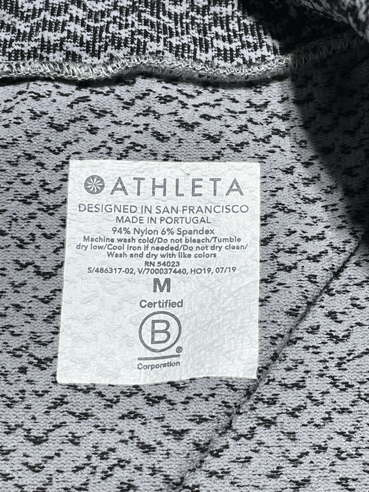 Athleta Turtleneck Heather Grey Long Sleeve Top Sweatshirt Size Medium