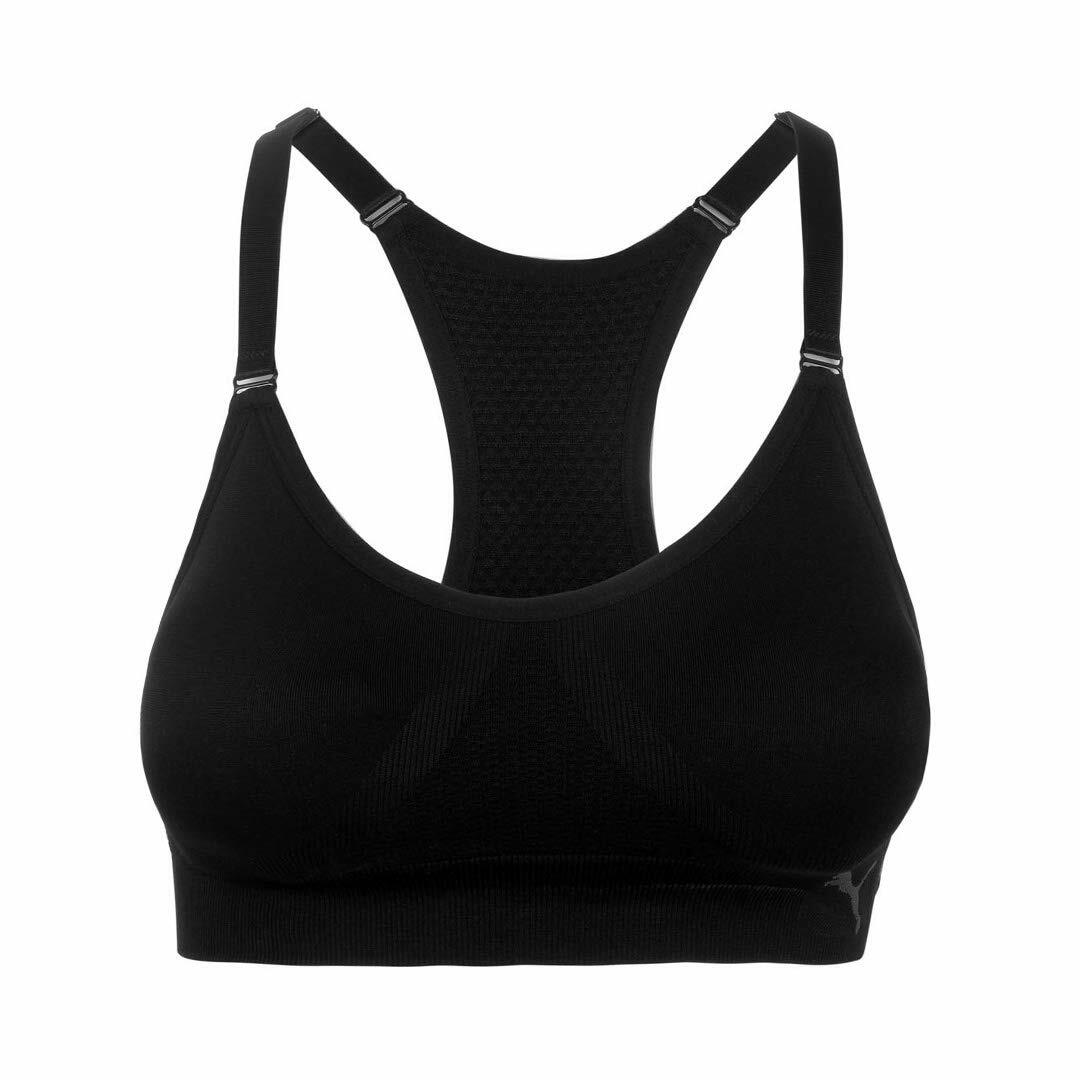 Puma Womens Seamless Sports Bra with Removable Cups